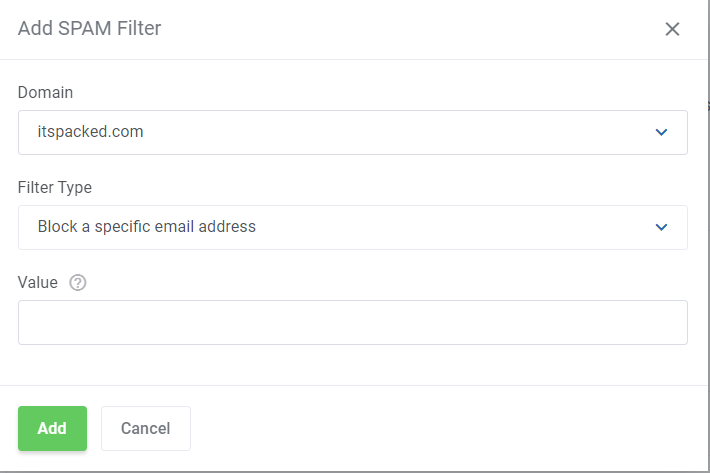 email filter