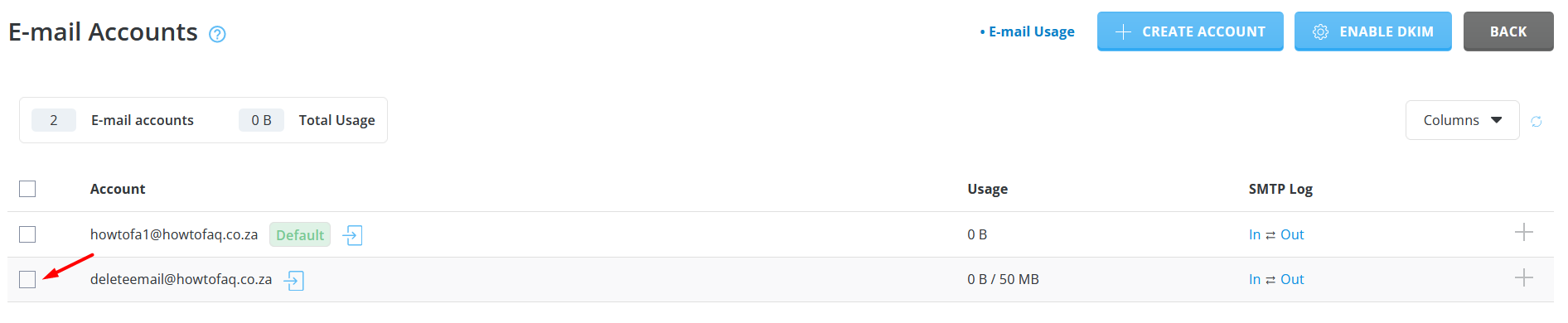 sadomain email