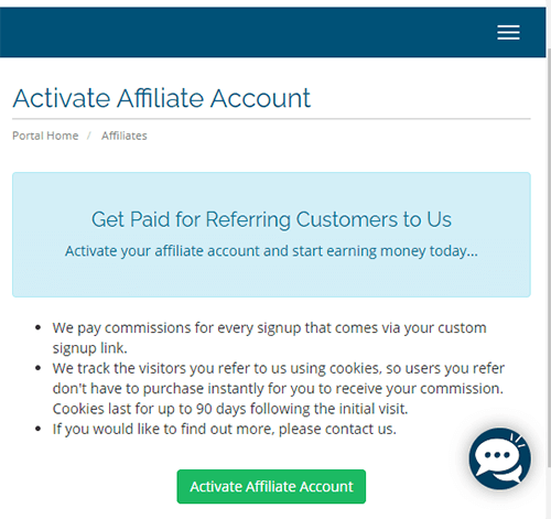 affiliate activate