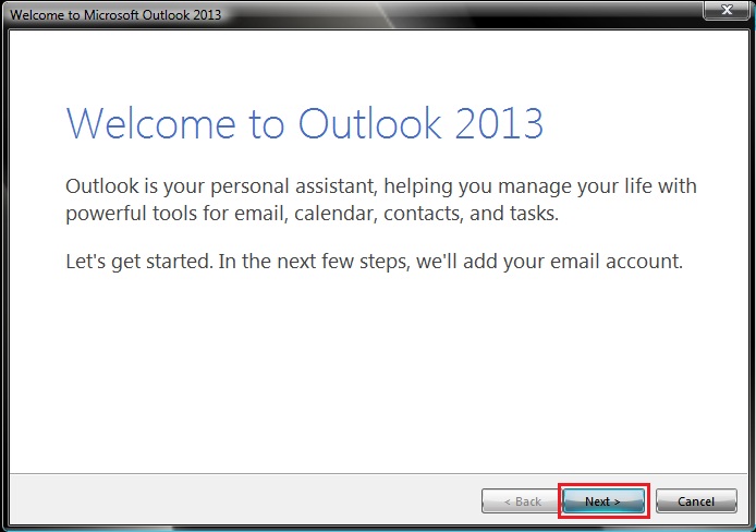 outlook 2013